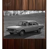 Металлическая табличка Audi 100 GL US-spec (C1)